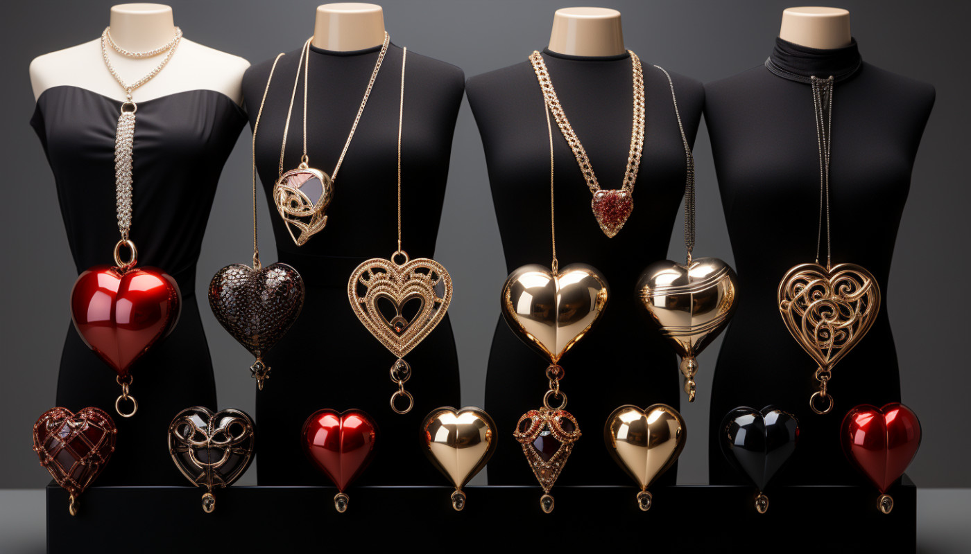 Comment assortir vos bijoux en forme de cœur avec différentes tenues